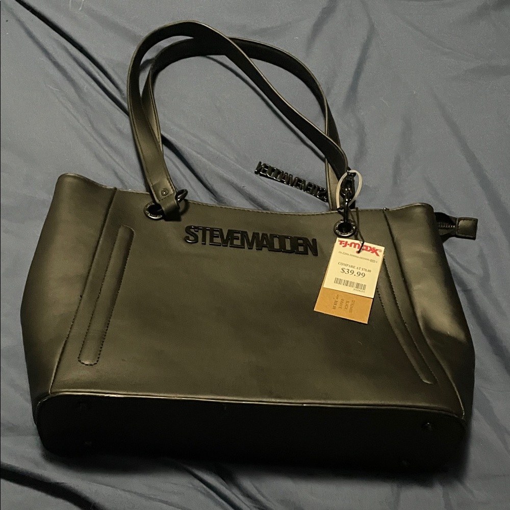 Steve Madden Black tote Bag